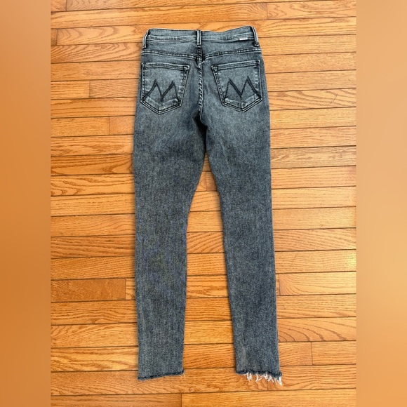 Mother Denim The Stunner Zip Ankle Step Fray jeans size 26 - Picture 9 of 13